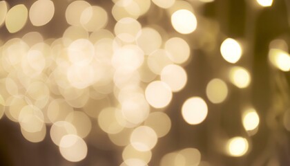 Obraz premium golden christmas lights