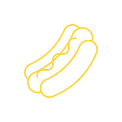 Hot dog icon 