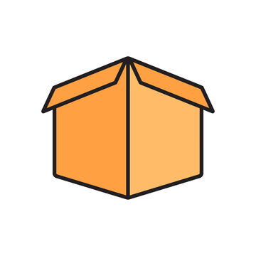 cardboard box element