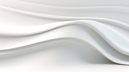 Obraz na płótnie Canvas white wave abstact background texture, ai generated
