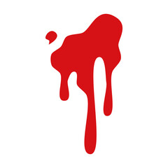red drip blood element