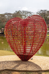 praça na cidade de Holambra, Estado de São Paulo, Brasil © izaias Souza