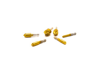 Wide variety of countersink drill bits from high-speed steels in different diameter sizes, sharp,...