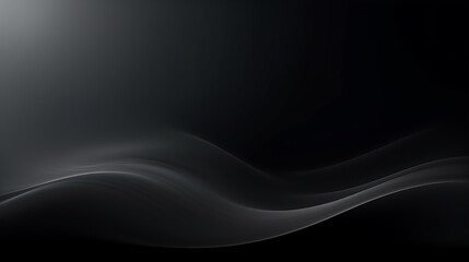 black wave abstact background texture, ai generative