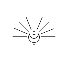 simple crescent symbol © freeject.net