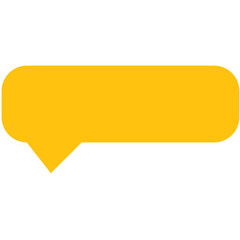 Digital png illustration of text bubble on transparent background