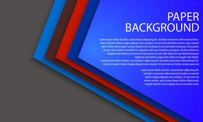 business theme paper illustration background design