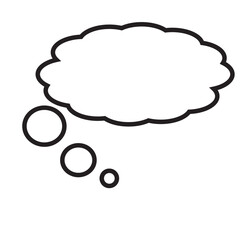 illustration of a speech bubble, SPEECH BUBBLE, TALK BALLOON