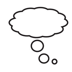 illustration of a speech bubble, SPEECH BUBBLE, TALK BALLOON