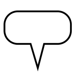 illustration of a speech bubble, SPEECH BUBBLE, TALK BALLOON