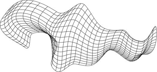 Net flying waving. Texture wave textile. Fabric square cells sea wind. Vector illustration rolling hills. Flag windy stream flow. Network structure surface checkered background sport lines border.