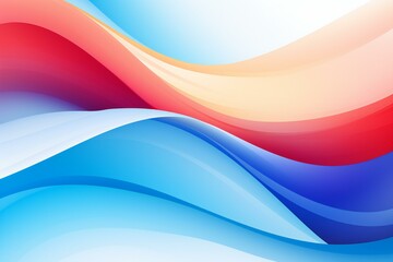 Obraz premium Waves abstract illustration. Wavy ocean abstract Backdrop. Curvy sea waves background.