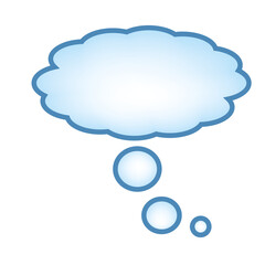  illustration of a speech bubble, speech bubble, talk balloon, cloud, bubble, speech, vector