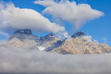 Scenic Autumn Landscape of the Teton Range Wyoming