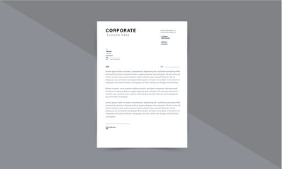 Letter Head Design For adobe Stock