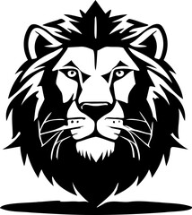 Simple tiger head logo 