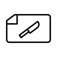 Crime Criminal Law Outline Icon