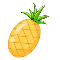 illustration of pineapple