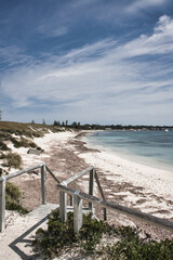 Fototapeta na wymiar beach Rottnest Island, Australia 