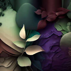 Nature’s Abstract Art · Close-Up of Vibrant Flora