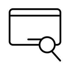 Search Seo Web Outline Icon