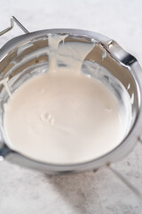 Melting chocolate