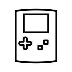 Boy Game Hipster Outline Icon