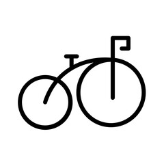 Bicycle Old Bike Outline Icon