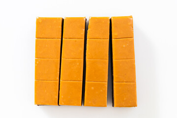 Caramel fudge