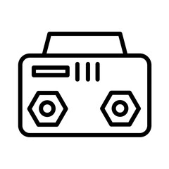  Music Radio Speaker Icon