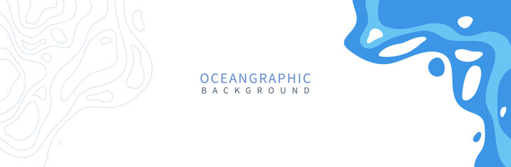 ocean background - abstract water flow style background - lines form wavy water flow, abstract water waves textured background. ocean day celebration