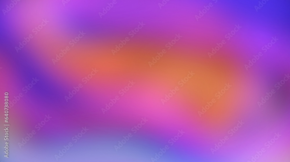 Aufkleber blurred colored abstract background. smooth transitions of iridescent colors. colorful gradient. rai