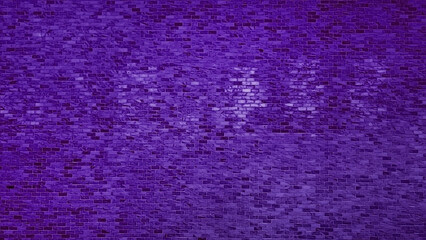 luxurious purple marble brick of wall background and pattern texture. copy space in decoration of room in home. neon violet polished mosaic wall tile. luxury and elegant backdrop.