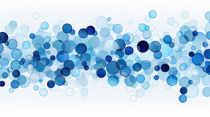watercolor light blue circles. background.