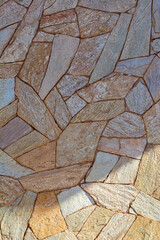 Background and texture made of stones