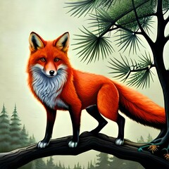 Fototapeta premium fox
