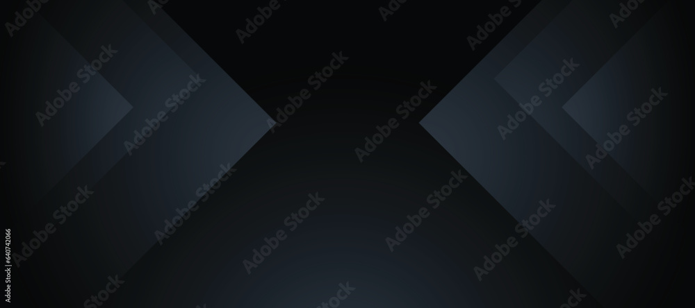 Wall mural Black background with wavy line