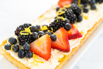 Mascarpone tart