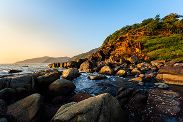 Beautiful Palolem beach in Goa India