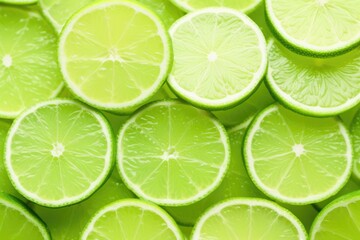 lime slices background