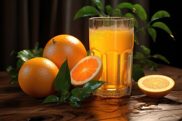 glass of orange juice