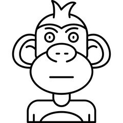 Obraz premium Embarrassed Icon