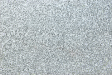 Fine silver gray leather texture pattern as background