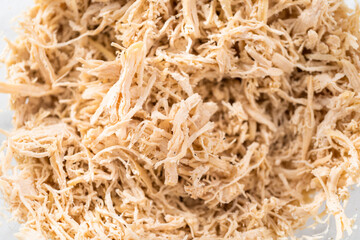 Shredded chicken