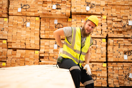 Back pain often occurs with employees who work in warehouses, Because they have to pull, lift, and push goods throughout the day of work. - Powered by Adobe