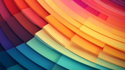 Retro-inspired color gradients