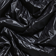 Levy Plastic Wrap in Full Black