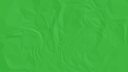 Sheet of crumpled green paper as background, top view. Sheet of color crumpled paper as background. Space for design