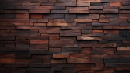 Obraz premium wooden background rectangle texture in dark classic traditional design