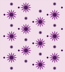 Pink flower pattern , flower background